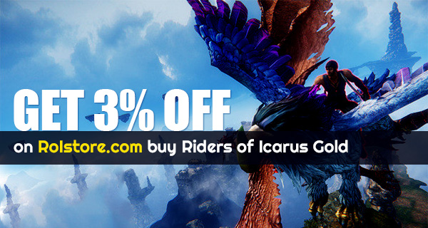 Roistore.com Presenting Riders of Icarus Gold at Cheap Prices